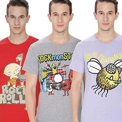 Planet Superheroes: Flat ₹ 999 on 3 Men's T-Shirts Orders