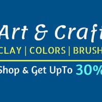 PaperKart: Upto 30% OFF on Arts & Crafts Orders