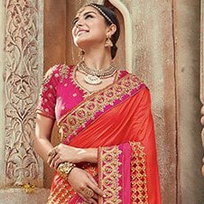 Ninecolours: Upto 40% OFF on Wedding Sarees Orders