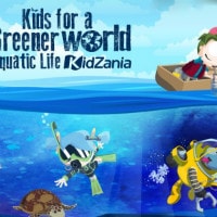 Kidzania Delhi: Kids For A Greener World @ Aquatic Life !