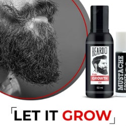 Beardo: Get up to 30% OFF on Beard Growth Combo