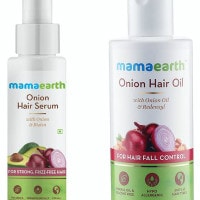 MamaEarth: Flat ₹ 669 on Onion Hair Serum + Onion Hair Oil
