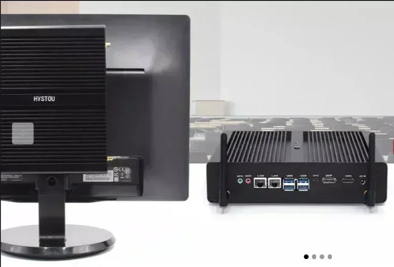 HYSTOU: Flat 35% OFF on Mini Fanless Industrial PC Core i3 i5 and i7 CPU