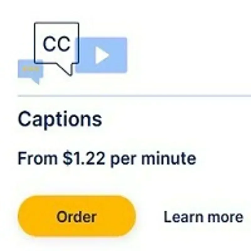 GoTranscript: Get Closed Captioning from $ 1.22 per Minute