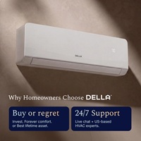 Della: Get up to 20% OFF on Mini Split AC's