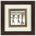 Straight Line: Get 23% off Handcrafted Tribal Metal Craft With Rosewood Frame Orders