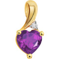 Surat Diamond : Get 30% off Sexy Amethyst Pendant Orders