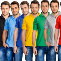 InfiBeam: 75% OFF on Lime Combo of 8 Polo T-Shirts Orders