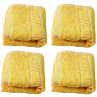 Bag it Today: Get 50% off Set of 4 Yellow Hand Towels Orders