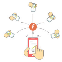 Freecharge: Get ₹ 25 Cashback off Send Money to Friends Orders minimum ₹ 50
