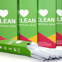 BeingJuliet: Get 20% off I LOVE CLEAN Disposable Sanitary Bag Orders