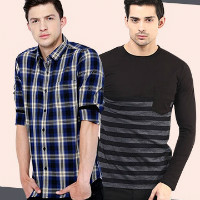 Mr Voonik: Upto 70% OFF on Men's T-Shirts Orders