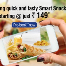 GoAir: From ₹ 149 on Quick & Tasty Smart Snacks !