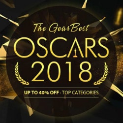 GearBest: Upto 40% OFF on Oscars Top Categories 2018 !