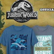 VoxPop: Flat ₹ 699 on Jurassic Park Brands !
