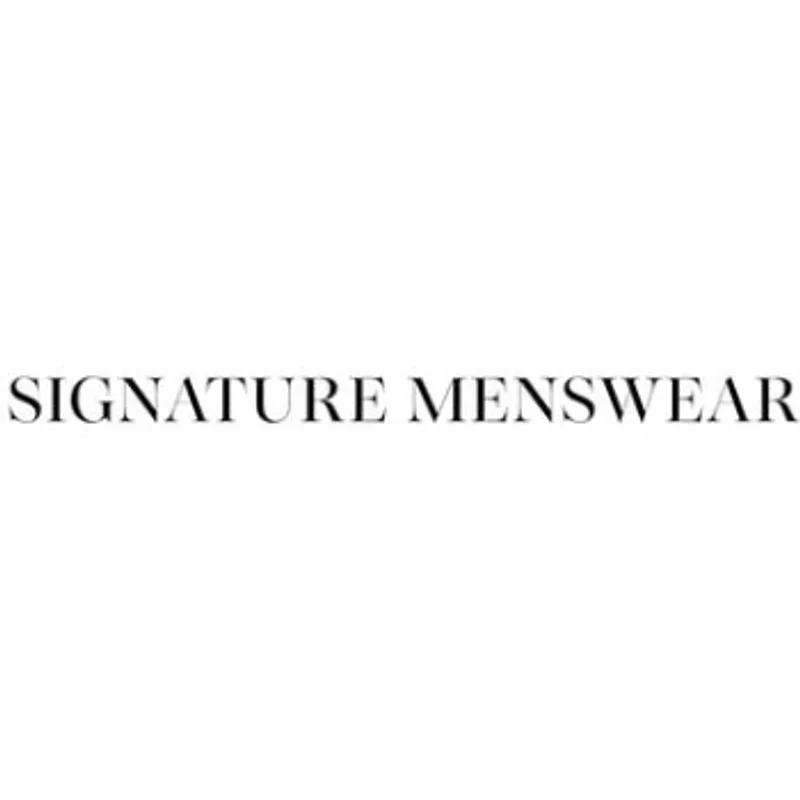 Signature Menswear Coupons